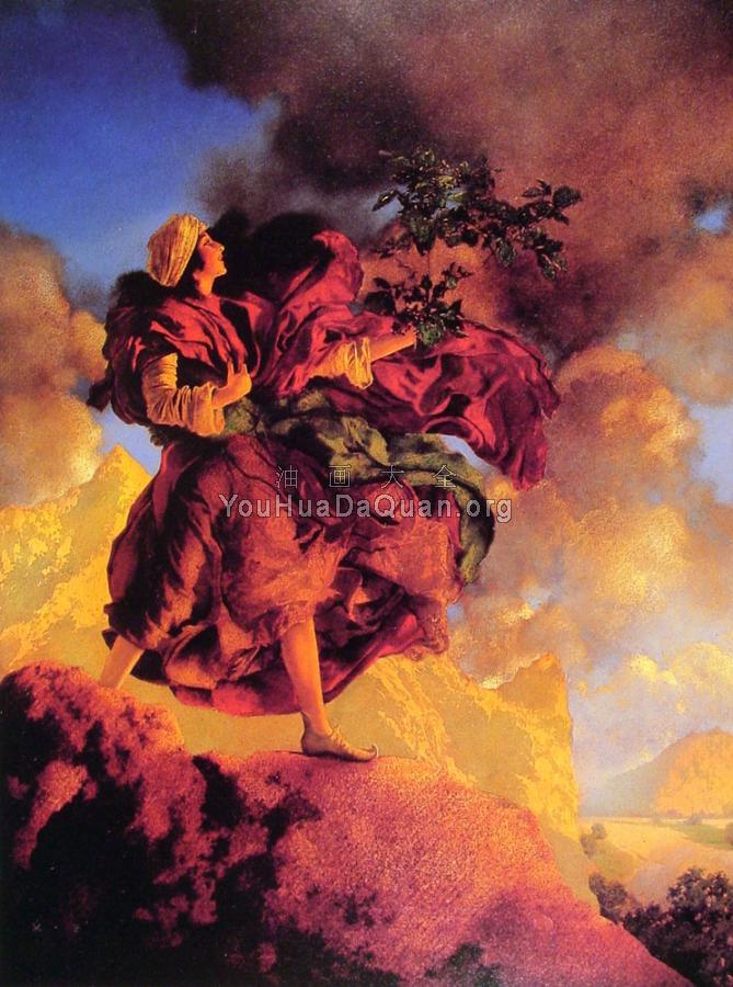 Princess Parizade Bringing Home the Singing Tree - 马科斯菲尔德·帕里斯